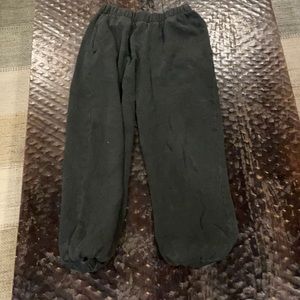 Black rosa brandy melville sweatpants